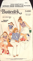 Butterick 5460 Daniel Hechter Nautical Style Child's Tops, Skirt, Pants and Shorts, Uncut, Factory Folded, Sewing Pattern Size 4
