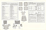 Vogue Living 1420 Dining Decor: Round or Square Tablecloth, Window Shades, Pillow Covers,Table Settings, U/C, F/Folded, Sewing Pattern