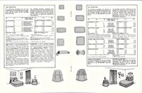 Vogue Living 1422 Bedroom Decor: Bed Spread, French Bolster, Neck Roll, Dust Ruffle, Pillow Shams, Curtains, U/C, F/F, Sewing Pattern