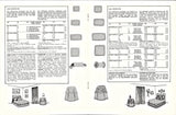 Vogue Living 1422 Bedroom Decor: Bed Spread, French Bolster, Neck Roll, Dust Ruffle, Pillow Shams, Curtains, U/C, F/F, Sewing Pattern