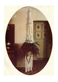 Vintage 70s Macrame Plant Hanger "Waterfall" Pattern Instant Download PDF 4 + 5 pages