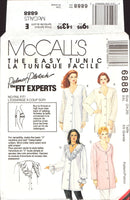 McCall's 6888 Palmer Pletsch The Easy Tunic with Collar and Sleeve Variations, Uncut, Factory Folded, Sewing Pattern Plus Size 24-26