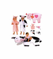 Burda 9643 Baby Accessories: Hooded Bathrobes, Play Rugs, Hand Puppets, Soft Toys, Uncut, Factory Folded Sewing Pattern Multi Size 9M-3