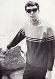 Patons 721 - 60s Knitting Patterns for Men's Jumpers, Pullovers, Jackets, Shirt Instant Download PDF 20 pages