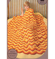 Patons Beehive Colour Series No. 10 - Knitted and Crocheted Afghans - Instant Download PDF 16 pages