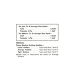 1960s Knitted Hat and Mittens Instant Download PDF 3 pages