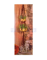 Vintage 70s Macrame "Western Elegance" Plant Hanger Pattern Instant Download PDF 2 pages plus a file with extra instructions