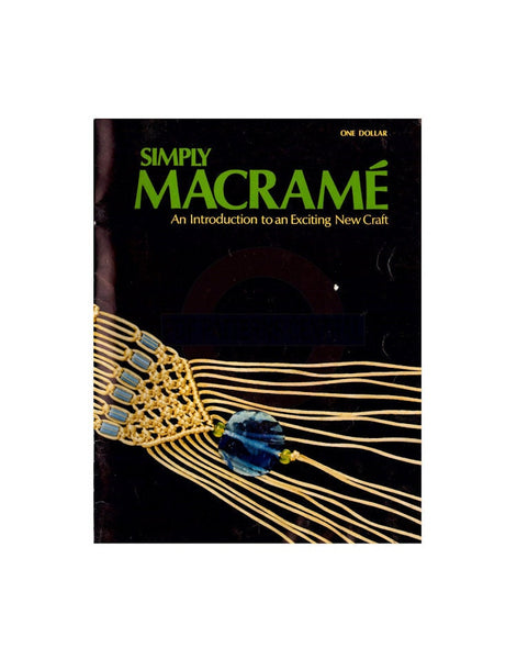 Simply Macramé - An Introduction to Macrame Instant Download PDF 24 pages
