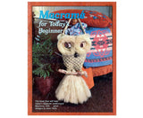 Macramé for Today's Beginner - 9 vintage 70s macrame patterns for beginners Instant Download PDF 24 pages