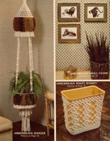 Vintage 70s Accents - Home Décor with Macrame and Weaving Instant Download PDF 32 pages