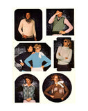 Patons 455 - 70s Knitting Patterns for Jumpers, Cardigans, Vests etc. for Men and Women Instant Download PDF 20 pages