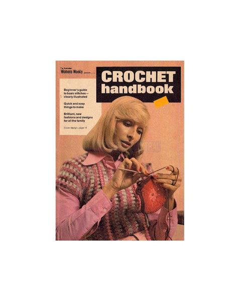 Women's Weekly Crochet Handbook Instant Download PDF 16 pages