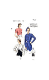 40s Women's Bolero in Three Styles, Bust 32", Vogue 6311 Vintage Sewing Pattern Reproduction,