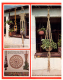 Macra-Hangings - Vintage 70s Macrame Guide With Patterns PDF 24 pages