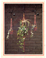 Macra-Hangings - Vintage 70s Macrame Guide With Patterns PDF 24 pages