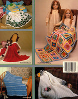 Ten vintage 70s Patterns for Knitted and Crocheted Afghan Rugs Instant Download PDF 16 pages