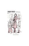 60s Mother and Child Hooded Duffle Coats, Woman's Weekly B647, Sizes 14-16 Adult, 6-8yrs Child, Vintage Sewing Pattern Reproduction