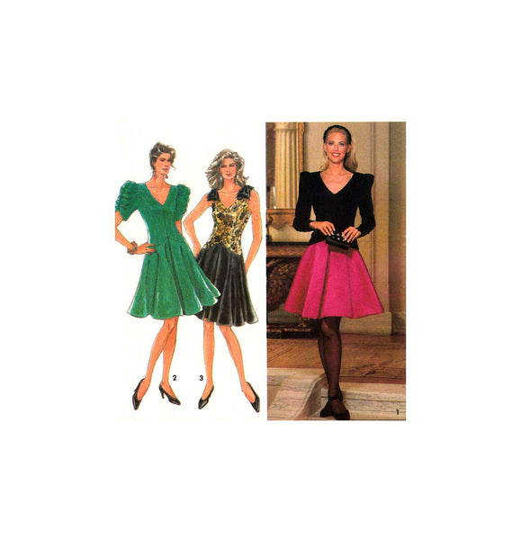 Simplicity 8130 Lined, Fit and Flare Dress with Sleeve Length Variatio Patterns Central Simplicity 8130 Lined, Fit and Flare Dress with Sleeve Length Variatio Patterns Central