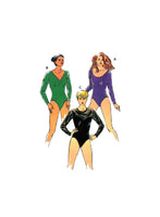 Kwik Sew 2204 Women's Long Sleeve Bodysuits with Neckline Variations, Uncut, Factory Folded Sewing Pattern Multi Size XS-L (31.5-41.5)