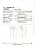 See & Sew 5938 Short Sleeve Dress with Princess Seams and Front Tucks, Uncut, Factory Folded Sewing Pattern Multi Plus Size 6-22