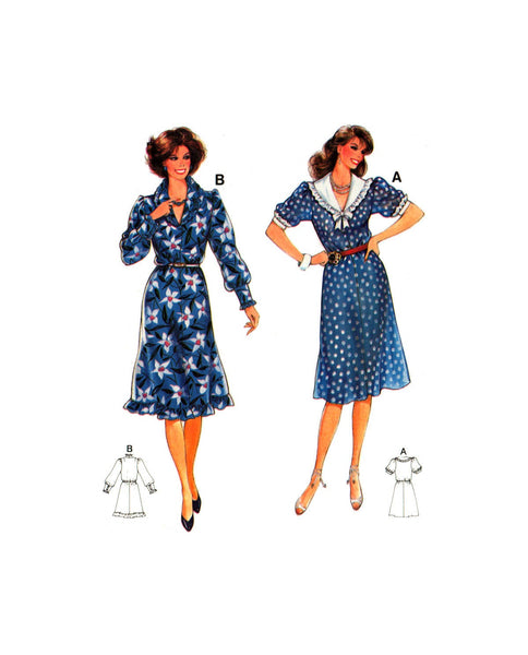 Burda 7475 Dress with Sleeve and Neckline Style Variations, Uncut, Factory Folded Sewing Pattern Multi Plus Size 10-20