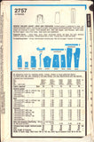 Style 2757 Jacket, Skirt and Trousers, Uncut, Factory Folded Sewing Pattern Size 12