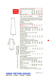 60s Mod A-line Coat Dress in Two Lengths with or without Sleeves, Bust 38" (97 cm), Vogue 7238, Sewing Pattern Reproduction