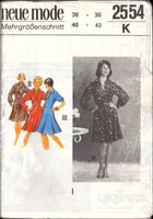 Neue Mode 2554 Dress with Circular Skirt, Uncut, Factory Folded Sewing Pattern Multi Size 36-42 in GERMAN / DEUTSCH ONLY
