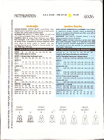 Butterick 4026 Lined, Flared Skirt in Two Lengths, Uncut, Factory Folded Sewing Pattern Size 12-16