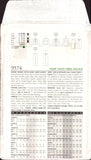 Vogue 9574 Sewing Pattern Jacket Skirt Pants Sizes 8-10-12 Uncut Factory Folded