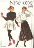 New Look 6006 Long or Short Flared Skirt, Uncut Sewing Pattern Multi Size 8-18