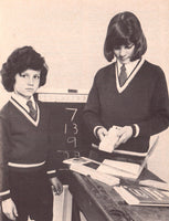 Patons 471 Schooldays - Nine 70s Knitting Patterns for Children's School Clothes Instant Download PDF 20 pages