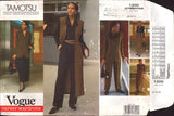 Vogue 1200 Career by Tamotsu: Jacket, Top, Jumper, Skirt and Pants, Uncut, Factory Folded Sewing Pattern Size 12-16