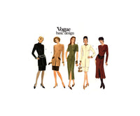 Vogue Basic Design 1288 Dress, Tunic and Skirt, Uncut, Factory Folded Sewing Pattern Size 12-14
