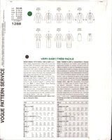 Vogue Basic Design 1288 Dress, Tunic and Skirt, Uncut, Factory Folded Sewing Pattern Size 12-14