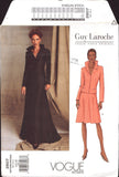 Vogue Paris Original 2607 by Guy Laroche: Jacket and Skirt in Two Lengths, Uncut, Factory Folded Sewing Pattern Size 6-10