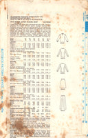 Butterick 3418 Sewing Pattern Jacket Blouse Skirt size 10-12-14 Uncut Factory Folded