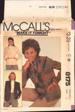 McCall's 8175 Sewing Pattern Jacket Size 14 Uncut Factory Folded