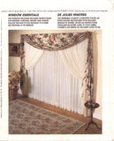 McCall's 8492 Window Treatments: Drapes, Shades and Curtains with Style Variations Instructional Booklet
