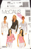 2251 McCall's Sewing Pattern Shrug Top Size 8-10 Uncut Factory Folded