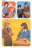 Patons 471 Schooldays - Nine 70s Knitting Patterns for Children's School Clothes Instant Download PDF 20 pages
