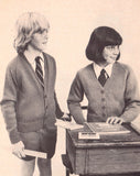 Patons 471 Schooldays - Nine 70s Knitting Patterns for Children's School Clothes Instant Download PDF 20 pages
