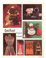 Judy's Way With Macramé - Vintage Macrame Plant Hanger, Holiday Item and Accessories Patterns Instant Download PDF 40 pages