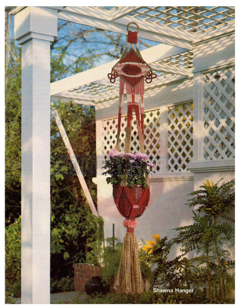 vintage macrame plant hanger pattern Vintage 70s Woven Macrame Plant Hanger Pattern Instant Download PDF 3 – Patterns Central