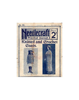 Needlecraft Practical Journal No. 103 - Ca. 1910s - Knitting And Crochet Patterns For Coats And Accessories Instant Download PDF 16 pages