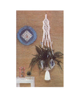 Vintage 70s "Butterflies & Lace" Macrame Plant Hanger Pattern Instant Download PDF 2 pages plus 6 pages of extra information