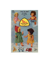 Patons Book No. C.12 - Vintage 50s - Knitting Patterns For Tea Cosies, Doll's Clothes and Toys Instant Download PDF 24 pages