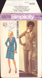 Simplicity 6579 Jacket, Skirt and Pants, Uncut, Factory Folded, Sewing Pattern Size 12 Bust 34