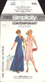 Simplicity 7968 Bias Pullover Dress in Two Lengths, Uncut, Factory Folded, Sewing Pattern Size 10