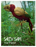 Vintage 70s Salty Sam The Parrot Pattern Instant Download PDF 5+2 pages